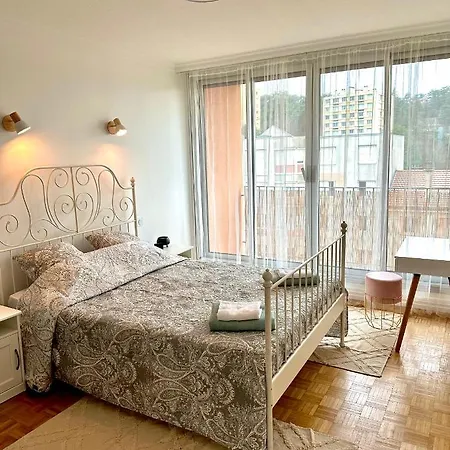 Bergson Top - Appart 80M2, 2 Grandes Chambres, Entierement Renovee Et Equipee, Lumineux, Wifi, Balcon, Calme, Vue Imprenable Saint-Etienne  Extérieur photo