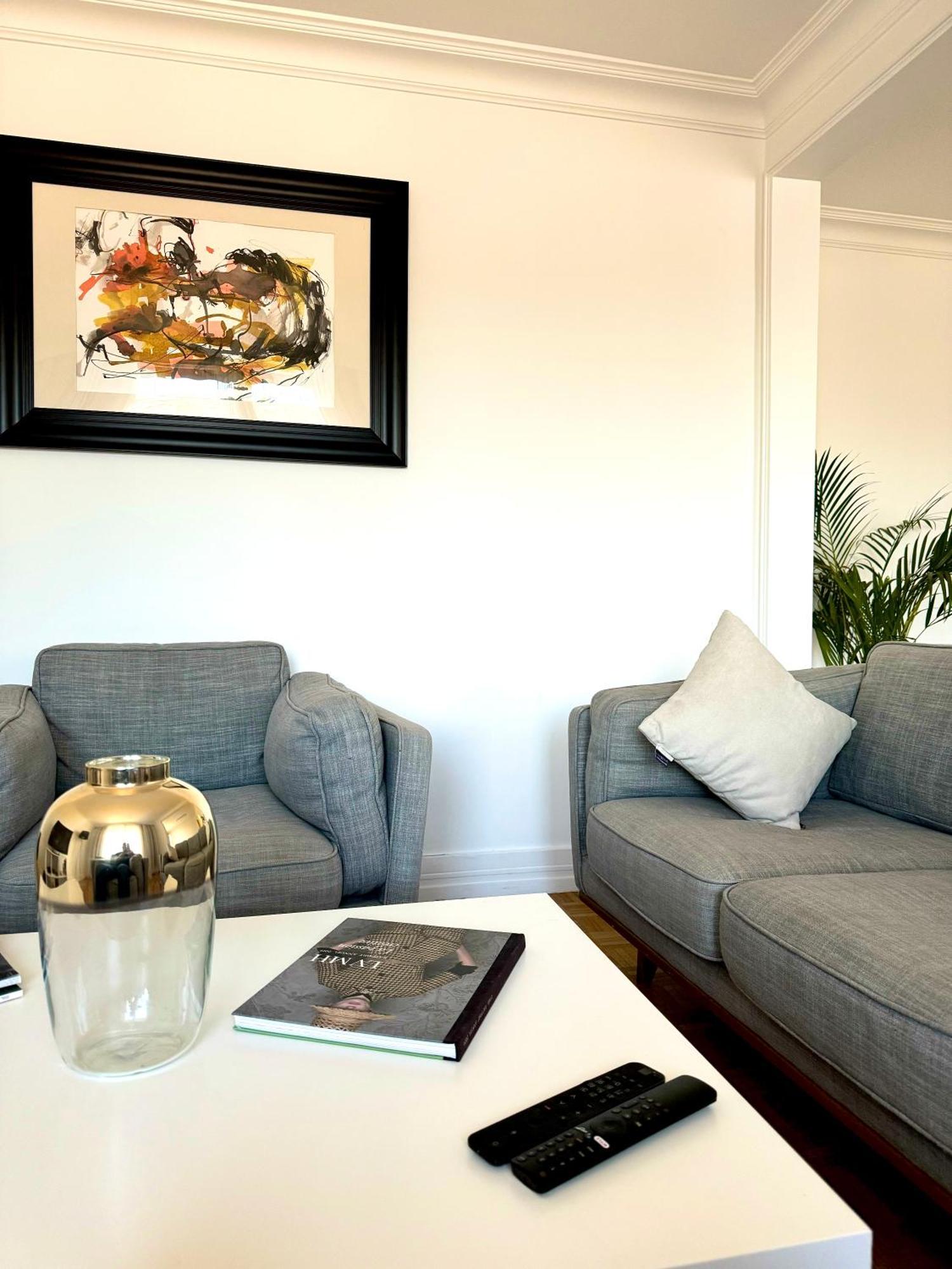Bergson - 80m2, 2 Grandes Chambres, Entierement Renovee Et Equipee, Lumineux, Wifi, Balcon, Calme, Vue Imprenable Saint-Etienne (Loire)
